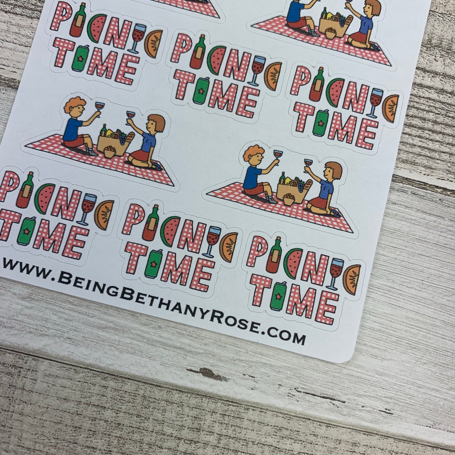 Picnic time stickers (DPD689)