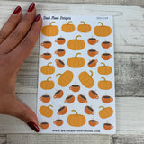 Pumpkin spice coffee stickers (DPD168)