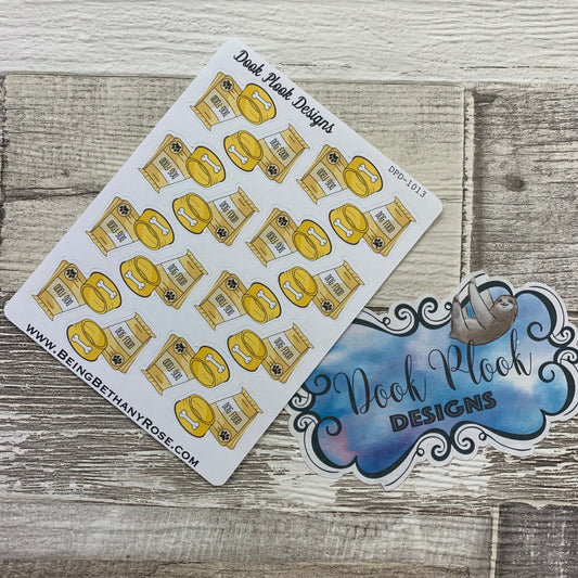 Dog food stickers (DPD1013)