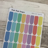 Shield flag stickers (long) (DPD116)
