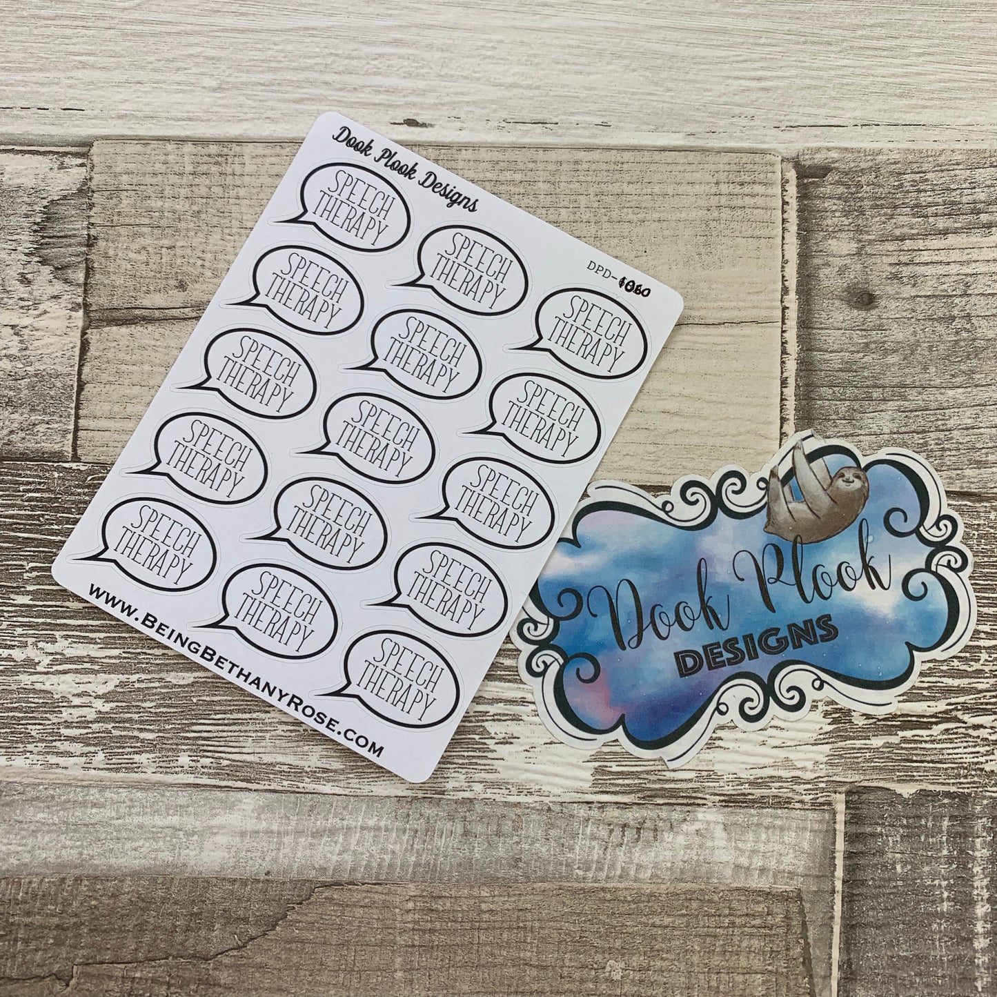 Speech therapy stickers (DPD1060)