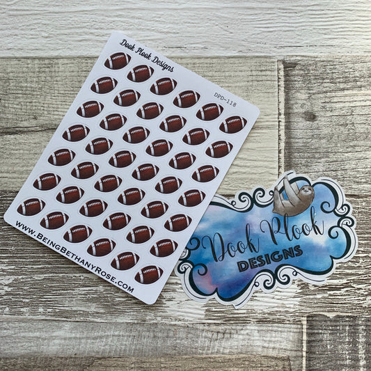 American Football stickers (DPD118)