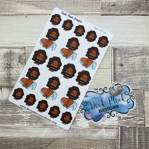 Censored / cover up (Black Woman) stickers (DPD1272a)