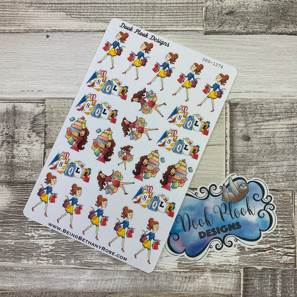Shopping trip sale stickers (DPD1276)