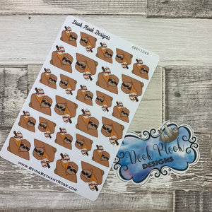 Slater the Sloth Ice Cream Stickers (DPD1249)