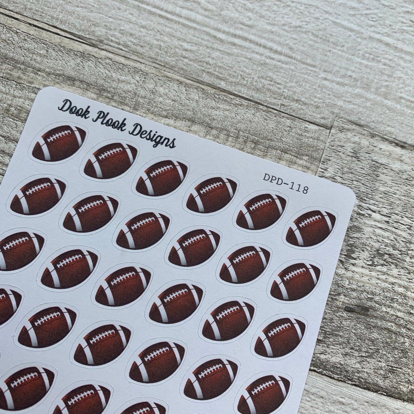 American Football stickers (DPD118)