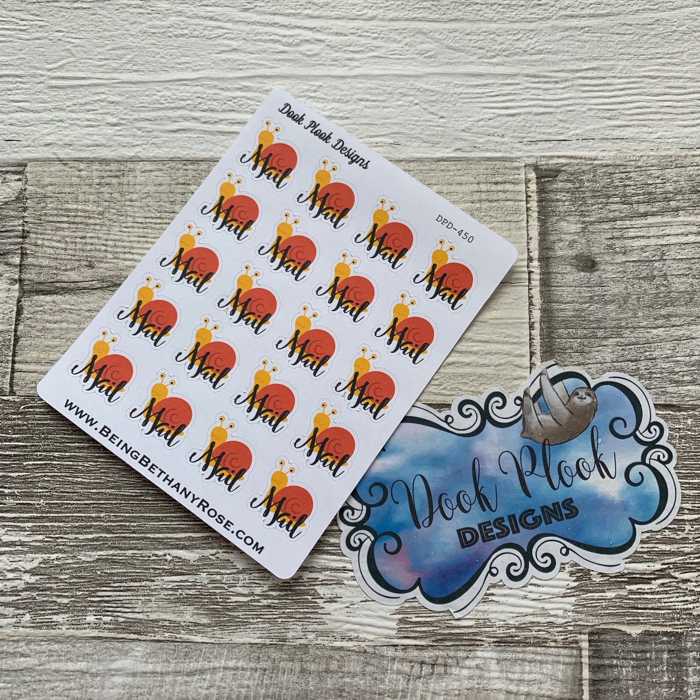 Snail mail stickers (DPD450)