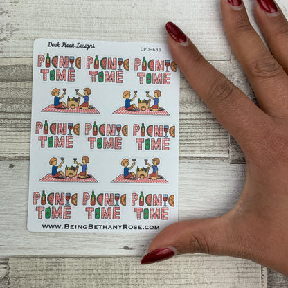 Picnic time stickers (DPD689)
