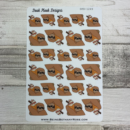 Slater the Sloth Ice Cream Stickers (DPD1249)