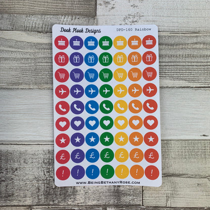 Icon dot stickers (DPD160-161)