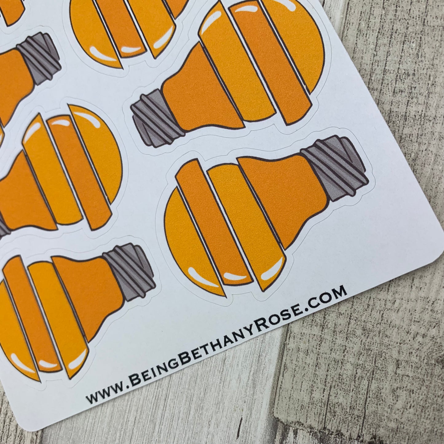 Big ideas light bulb stickers (DPD893)