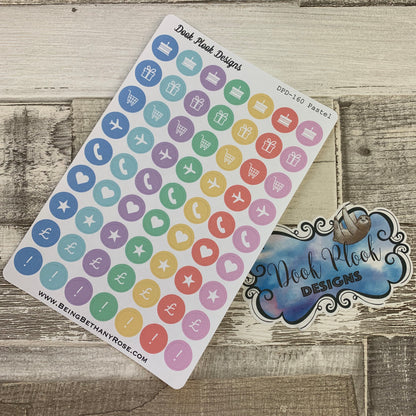 Icon dot stickers (DPD160-161)