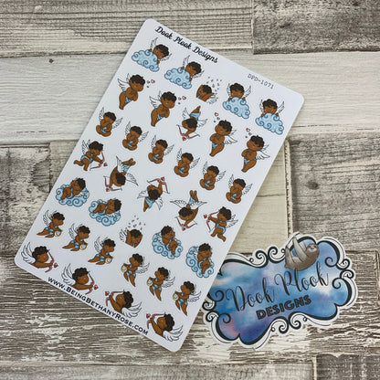 Cute black cupid stickers (DPD1071)