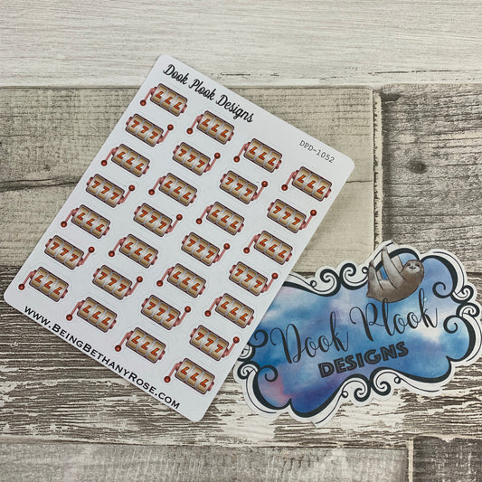 Lucky 7 / slot machine stickers  (DPD1052)