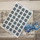 Yarn shop stickers (DPD652)